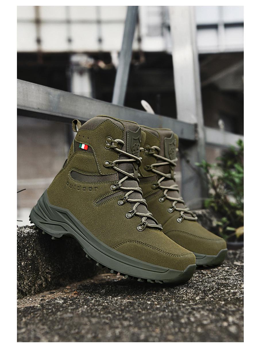 

Winter-Ready Non-Slip High-Top Hiking and Mountaineering Boots 47