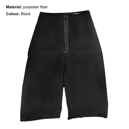Women Sauna Pants Solid Color Weight Loss Fat Burner Slimming Leggings Shorts Body Shaper for Workout