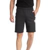 Emporio Armani FW22 EA7 Series Logo Print Loose Casual Five-Point Shorts Men shorts Coal-Black 3LPS80-PJFHZ-1996