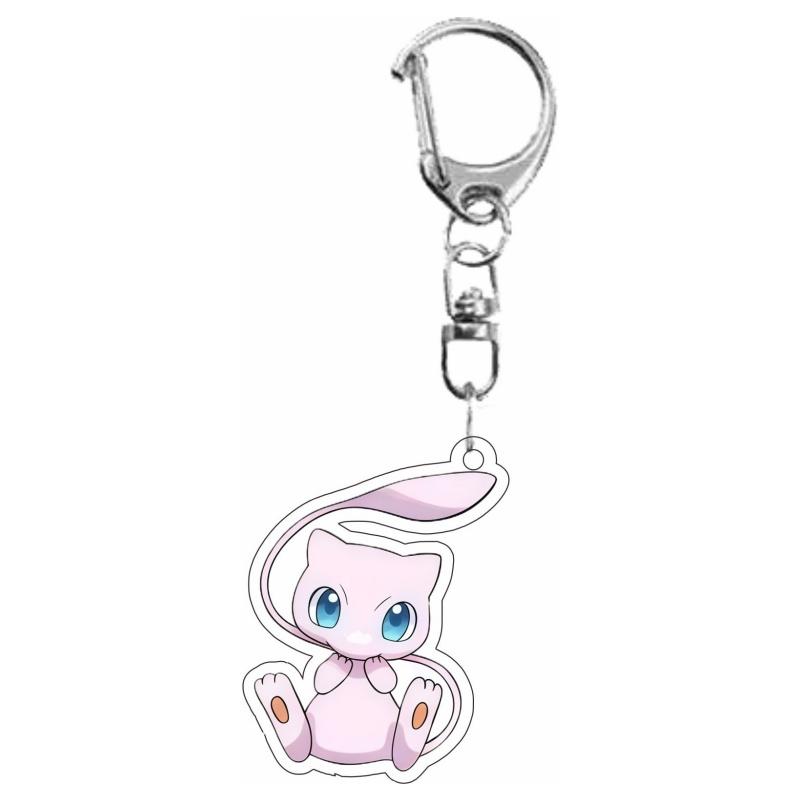 Anime Cartoons Acrylic Keychain for Hoopa Diancie Marshadow Self-Made Acrylic Key Chain Pendant Acrylic Bag Pendant Toy Gifts