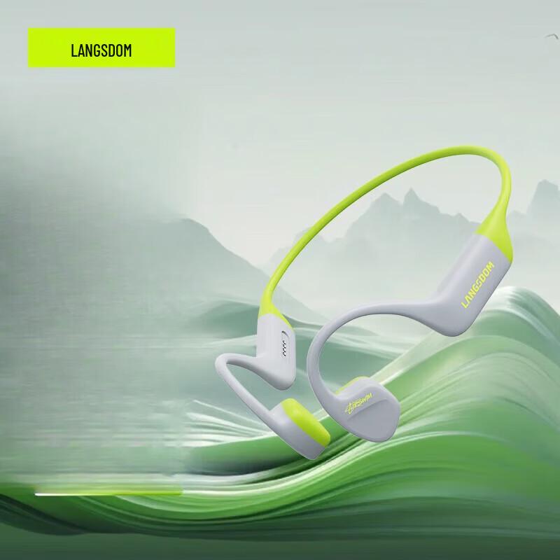 

Langsdom AirSwim Open-Ear Bone Conduction Swimming Headphones