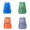 Lightweight Folding Backpack Wear Resistant Splash Proof Printed Travel Bag