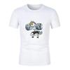 Fun Gym Unicorn Weightlifting Fitness Bodybuilding Printed Round Neck T-Shirt Summer Breathable Quick-Dryingcasual Short Sleeves