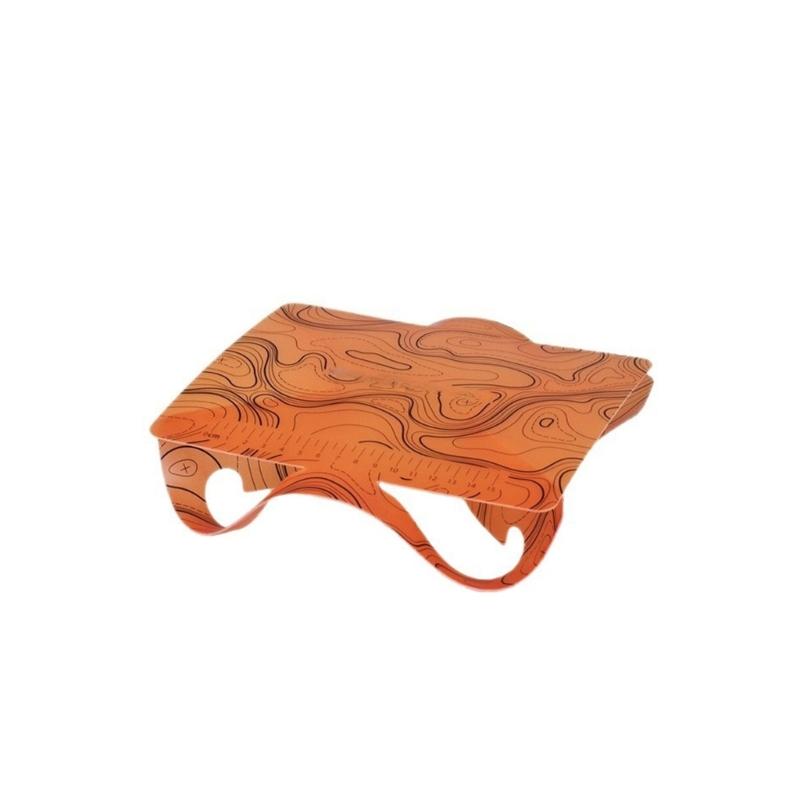1/2Pcs Outdoor Plastic Card Type Cutting Board Folding Table Vegetable Fruit Cutting Mat Camping Table Easy to Clean