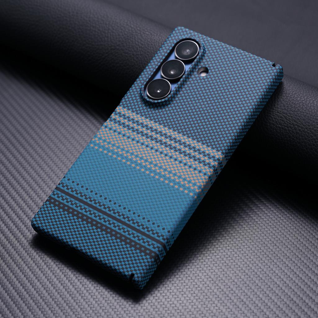 Business Kevlar Carbon Fiber Texture Magnetic Case for Samsung Galaxy Z Fold 8 Ultra 7 6 5 4 Screen Glass PC Hinge Protect Cover