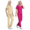 Short Sleeve Nurse Work Uniform Set for SPA & Salon 