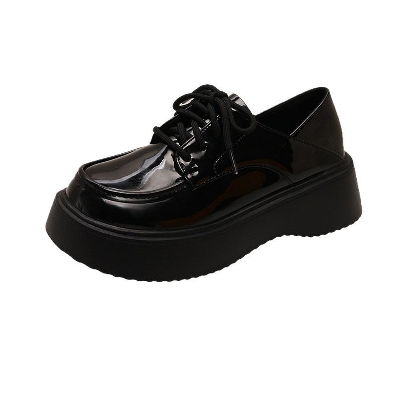 Υπερ Μαλακά Παπούτσια Γυναικεία Νέα Ρετρό και Ευέλικτα Μονά Παπούτσια με Χοντρή Σόλα