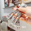 Thickened Stainless Steel Light Luxury Fruit Fork Creative Senior Household Thickened Cake Dessert Fork Hotel Dim Sum Fork