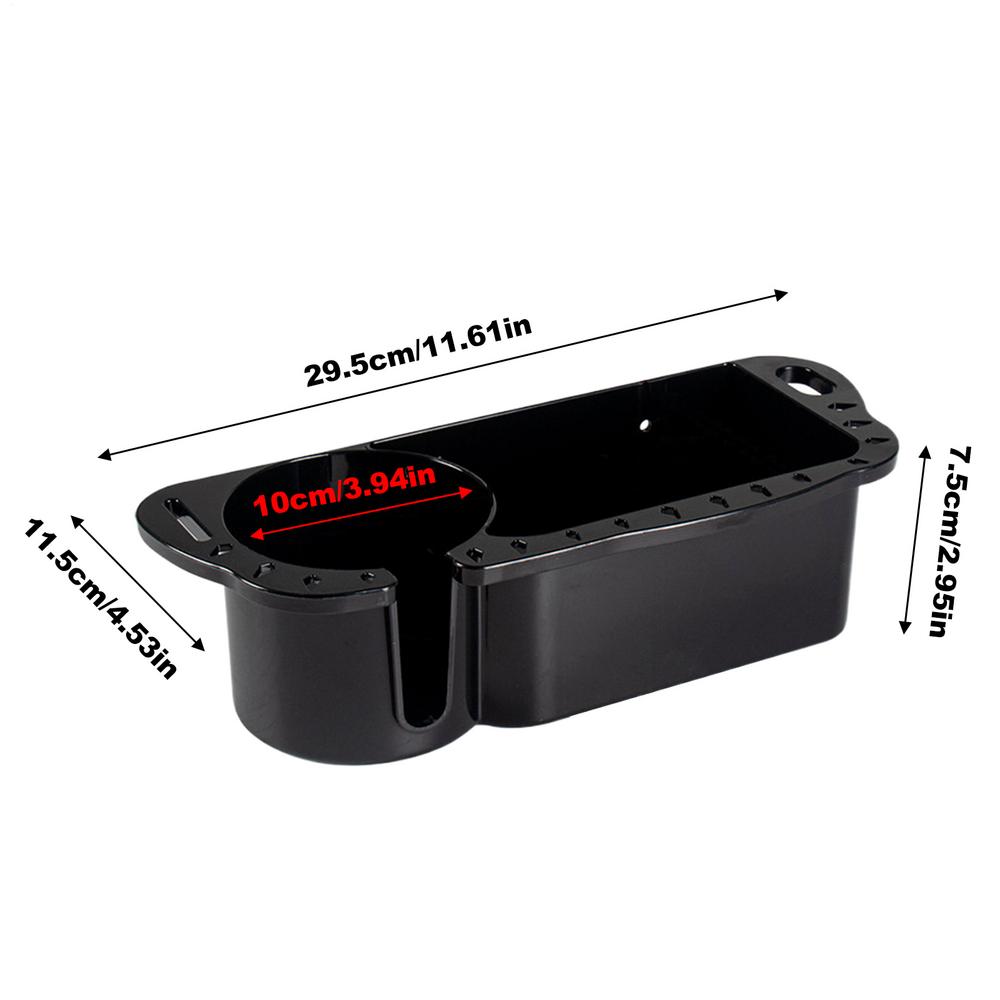 

Ящик для хранения на лодке Подстаканник на лодку Для рыбалки Многофункциональные рыболовные аксессуары Товары для активного отдыха Морские инструменты Рыболов Пресная вода чёрный