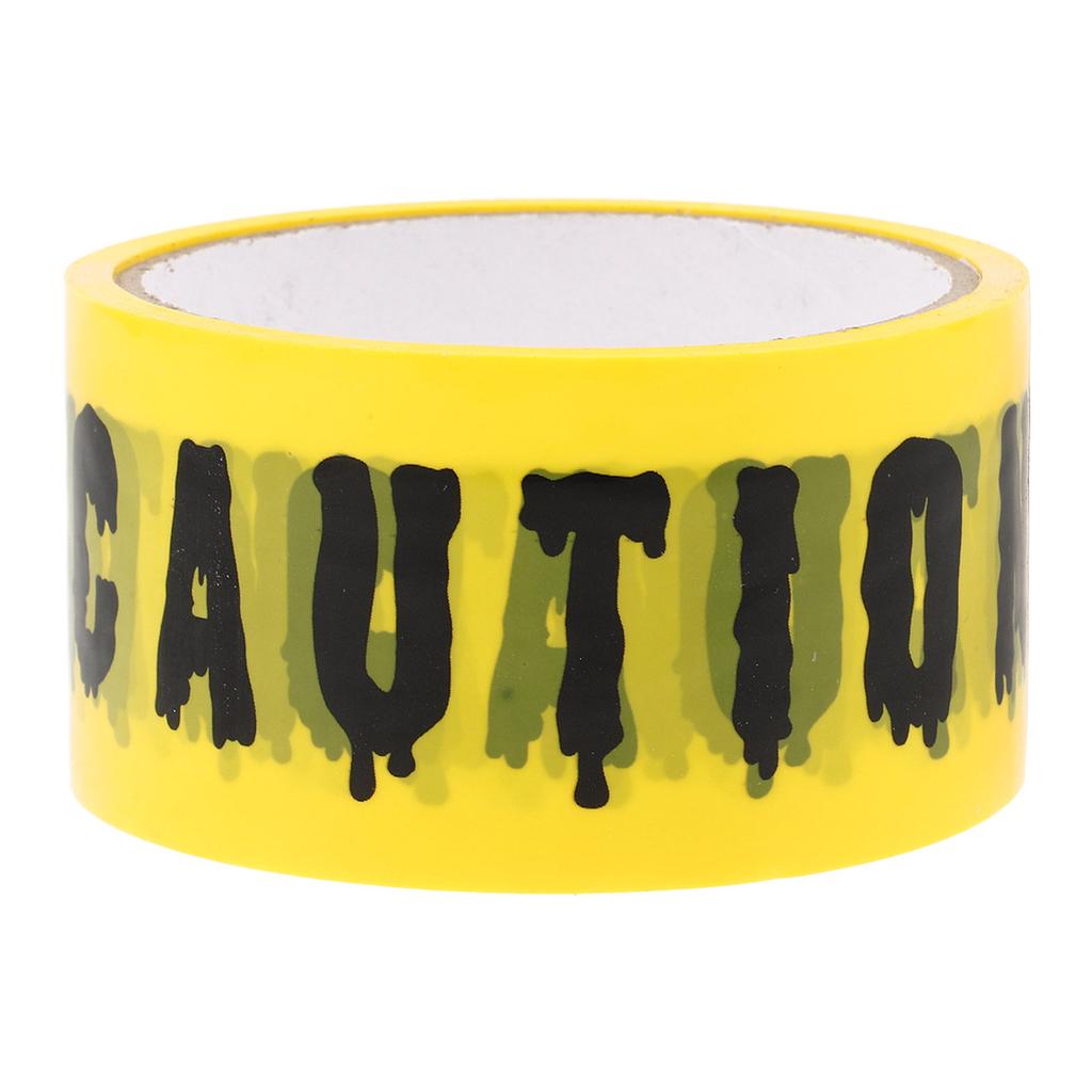 1 Roll Halloween Caution Tape Warning Strip DIY Decoration for Indoor Outdoor Party Spooky Warning Barrier Tape Keep Not