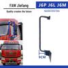 FAW Jiefang J6 Rearview Mirror Bracket Base Cover - Upper & Lower Reflective Rod