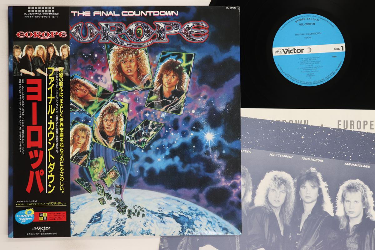 

LP Record EUROPE - Final Countdown VIL28019 VICTOR 1986 Japan Obi Metal Used