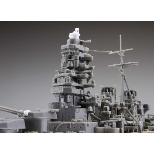 Fujimi Model 1/700 Ship NEXT Series No. 6 Japanese Navy Battleship Hiei Pre-Colored Plastic Model Ship NX6