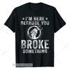 Funny Car Repair T Shirt For Mechanic Dad Garage Worker Diy Boy Unisex Vintage Designer Clothes Soft Streetwear Slightly