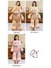 Sweet Ribbon Teddy Bear Plush Doll - Perfect Birthday Gift for Girls