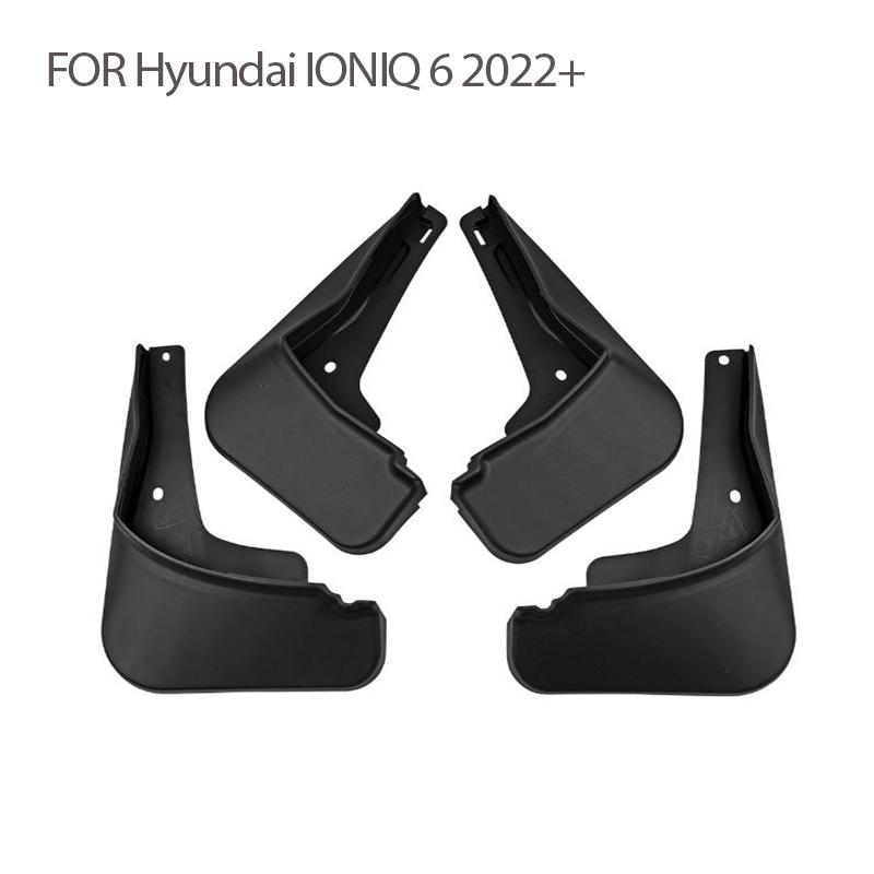 4Pcs For Hyundai Ioniq 6 Splash Guards Mudguards Fenders Mudflaps Mud Flaps Mud Guards Front Rear Car Accessories 2024 2025