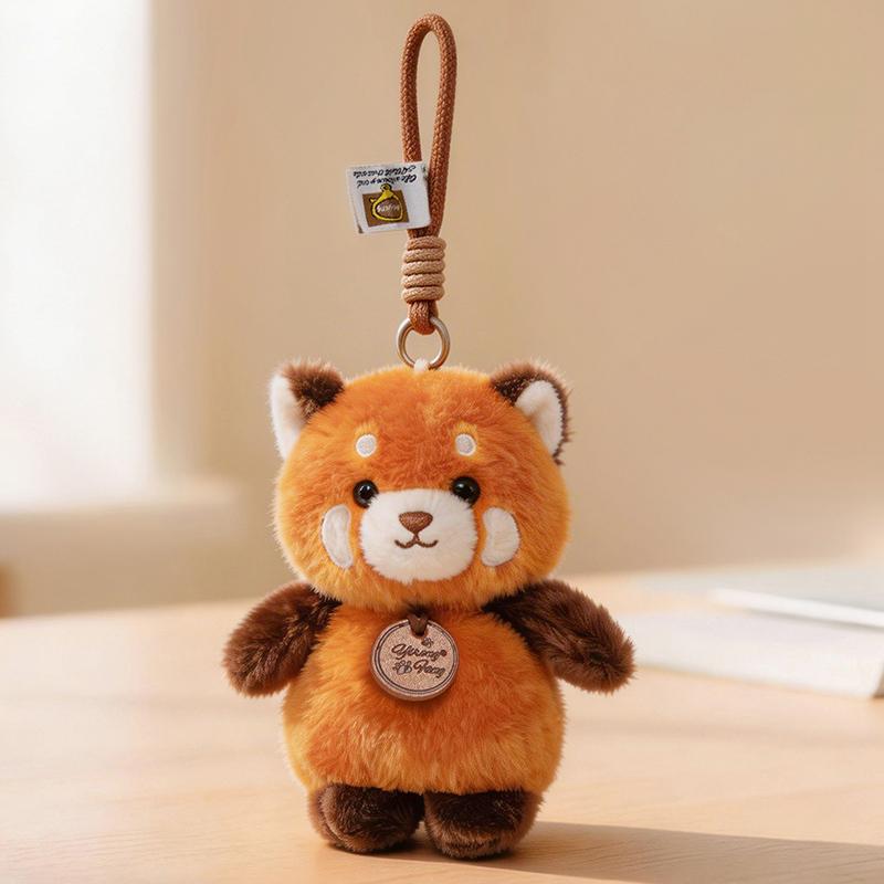 New Fragranc Little Animal Plush Hanging Toys Stuffed Cartoon Sheep Frog Duck Elephant Rabbit Fox Doll Cute Keychain Bags Decor