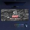 Bbs 50Th Anniversary Custom Name Large Size Mouse Pad Gaming Table Cushion Nonslip Laptop Tablet Big XXL Mat Mini PC Playmat With Lock edge