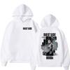 Rapper BOOBA OUEST SIDE Tour 2025 Graphic Hoodie  Hip Hop Fleece Pullover Sweatshirt Vintage Long Sleeve Hoodies Streetwear