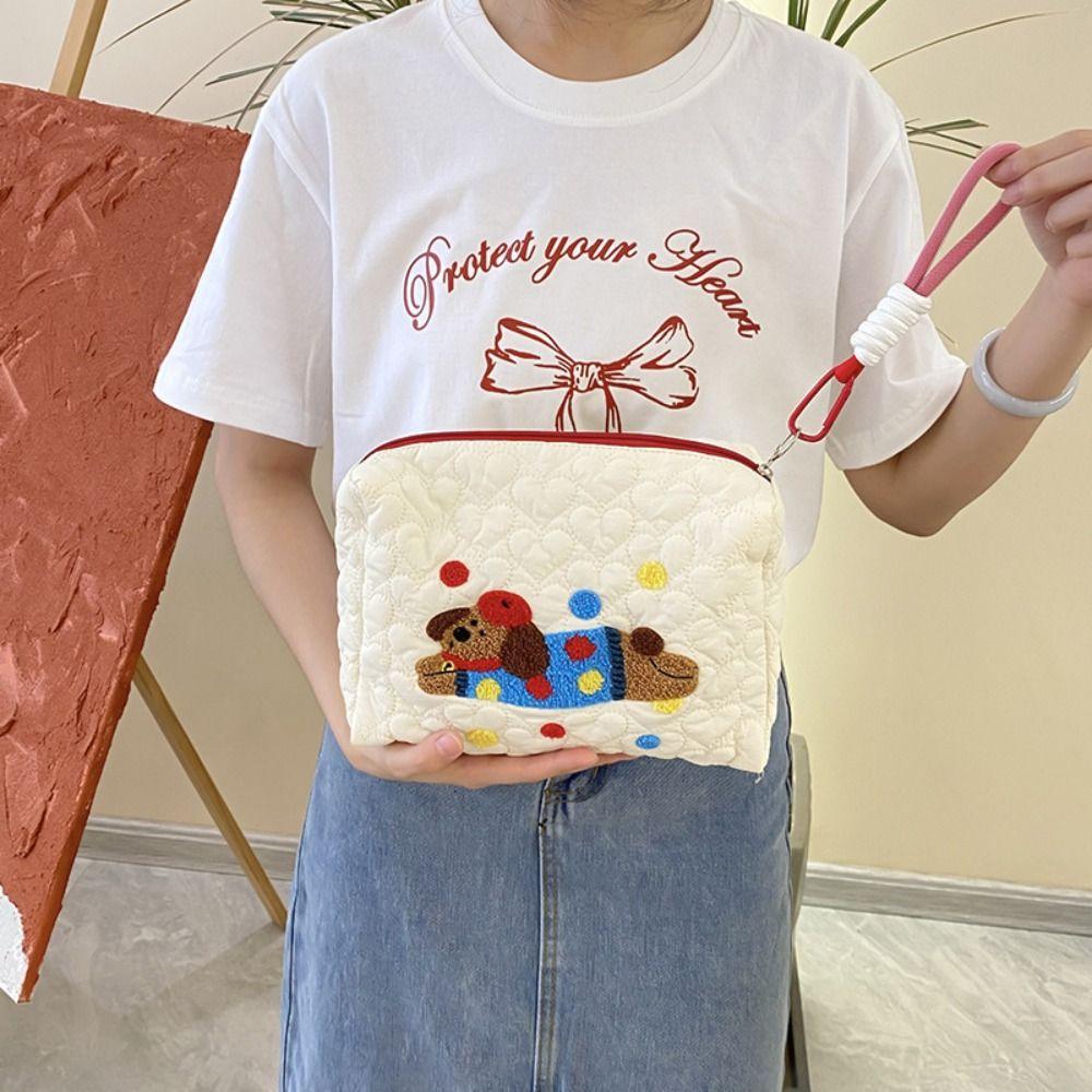 

Large Capacity Cosmetic Storage Bag Cotton Toiletry Handbag New Makeup Bag