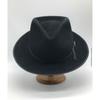 Used New Stetson Stratoliner Hat Black Made In USA 59cm