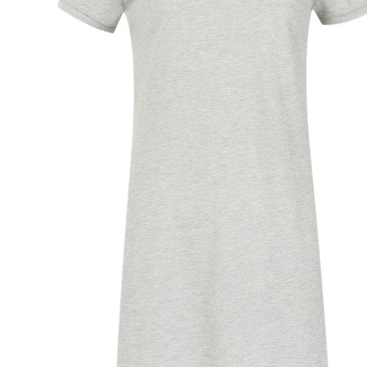 Polo Ralph Lauren SS23 Short Sleeve Solid Casual Polo Dress Women Dresses Gray 211570229033
