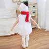 Baby Snow Man Costume Snow Girl Costume, Toddler Christmas Snowman Costume Novelty Fancy Dress Snow Girl Costume
