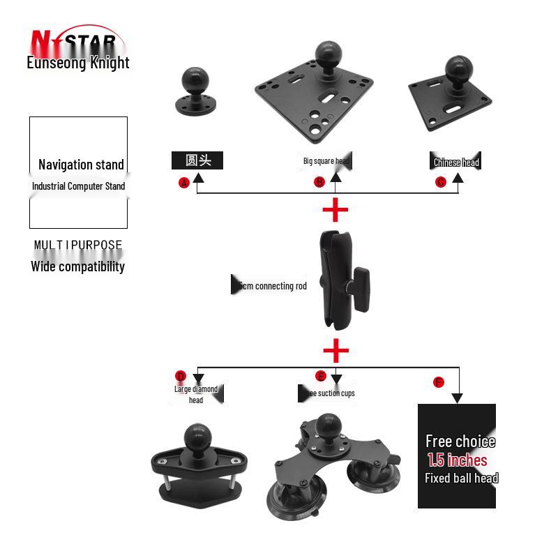 Industrial Tablet VESA Mount for Agricultural and Engineering Vehicles