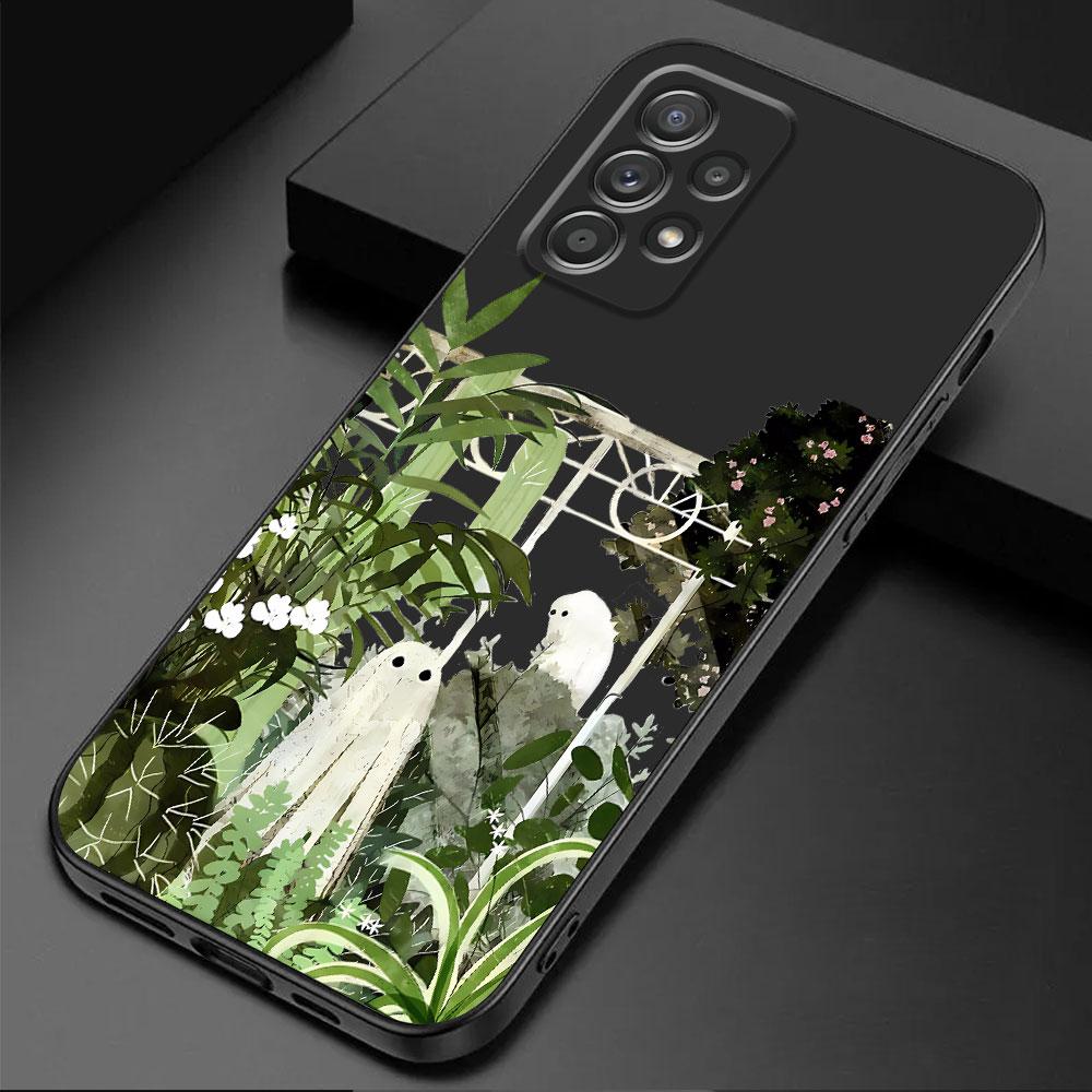 Little Ghost TPU Soft Case for Samsung Galaxy A34 A42 A32 A53 A23 A22 A54 A24 A13 A73 A52 A33 A72 A12 A14 A11 A21s Cover Back