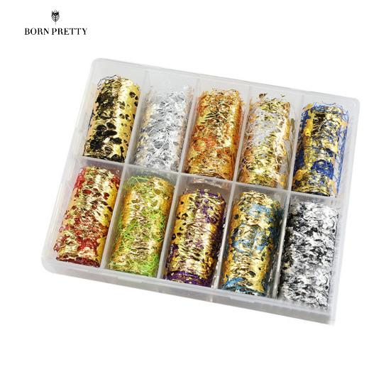 

Фольга для ногтей Маникюр Украшения для ногтей Украшение своими руками set 1