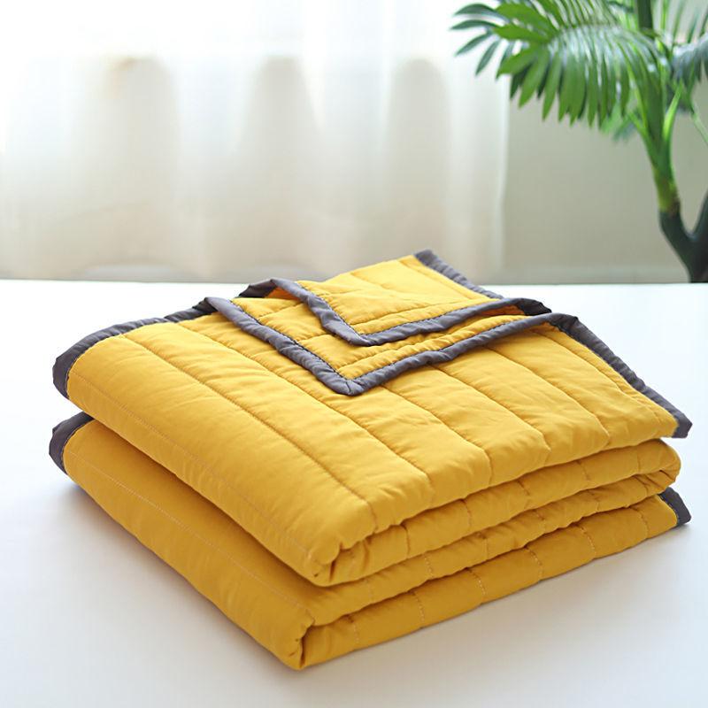 Cooling Blankets Smooth Air Condition Comforter Lightweight Summer Quilt with Double Side Cold Cooling Fabric