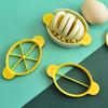1pcs Plastic Egg Slicer Egg Split Device Handheld Mushroom Kiwi Divider Tomato Cutter Multifunction Slicing Mould