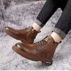 Martin Men's 2025 New Lightweight Retro High-Top Work Boots - Trendy British Style Versatile Outdoor Footwear
