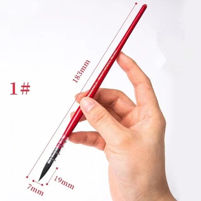 

1Piece Squirrel s Hair Artist Paint Brush Pointed Painting Brushes For Watercolor Art Supplies Painting Supplies Education Tool