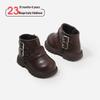 Girls' Winter Fashion Leather Boots - Comfortable Infant & Toddler Princess Shoes