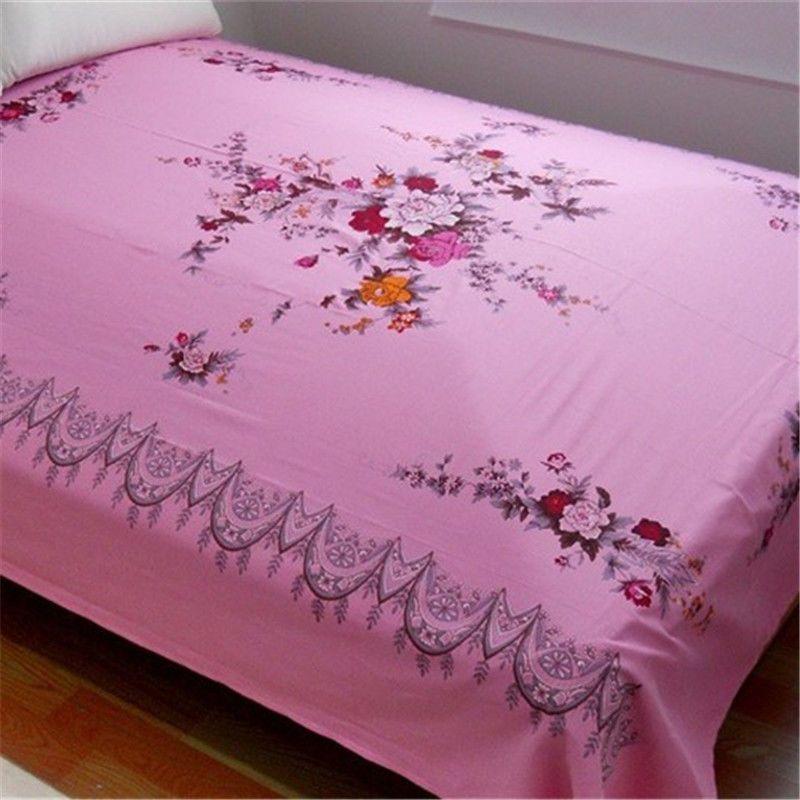Retro Nostalgic National Style Bed Sheets Quilt Cover Four-Piece Set Dormitory Bed Sheet Bed Sheets