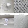 In Stock 4D Machine Washable Bath Pillow with 6 Suction Cups for Back Support