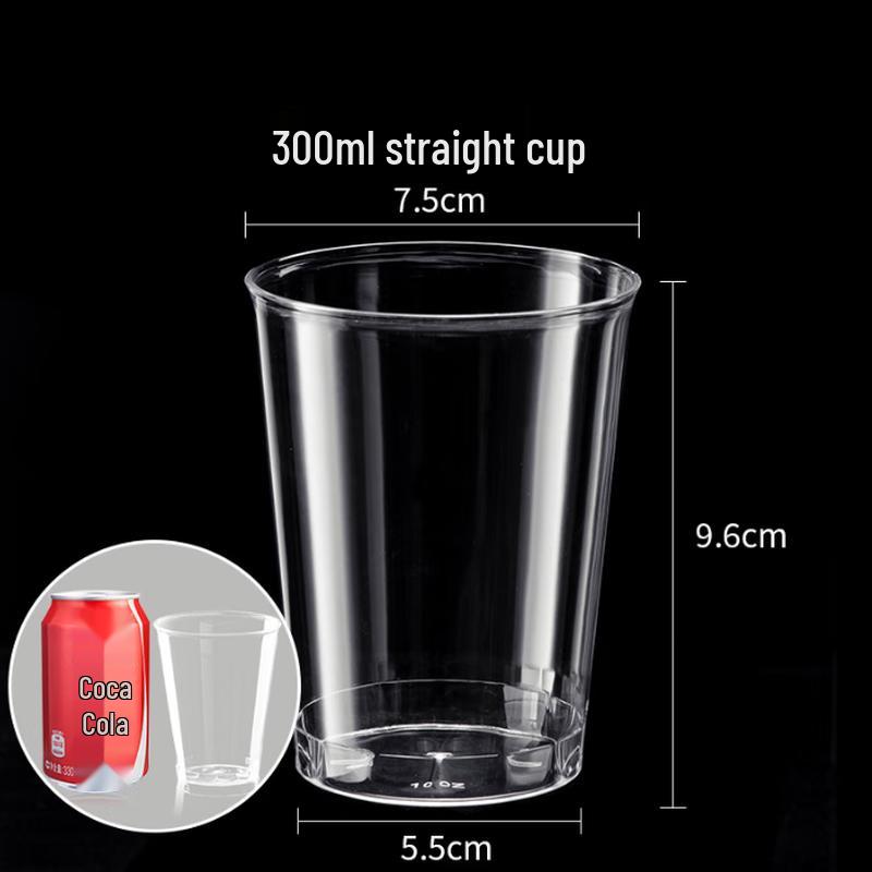 ShijiXi Disposable Hard Plastic Cups