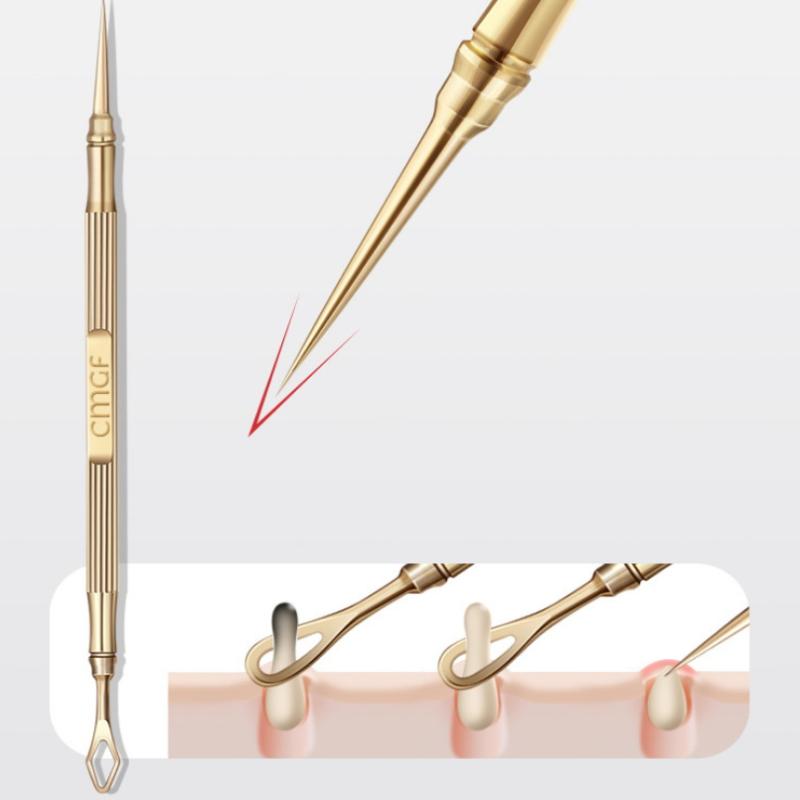 

3Pcs/Set Blackhead Remover Tool Pimples Removal Needles Extractor Tweezers Pore Cleaner Deep Cleaning Tool ONESIZE