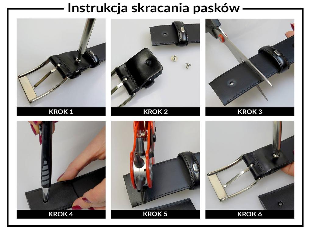 Narrow belt BOM-P4 BLACK 120