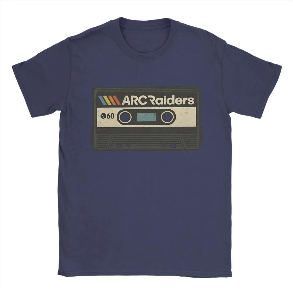 ARC Raiders Mönster Kul T-shirt Unisex Tryckt Bomull Rund Hals Alla Säsonger Streetwear Topp översized t-shirt harajuku