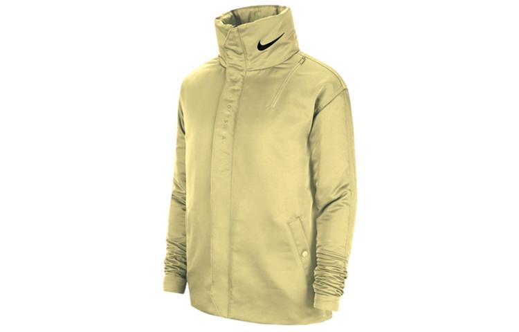 Nike Puffer Jackets Women s Yellow Stand Collar Thickened Other CU5832-318 L