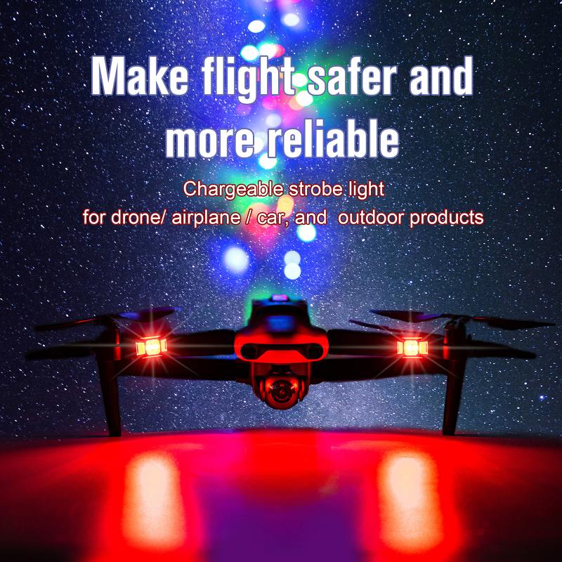 Drone Strobe Flashing Light Compatible For Dji Avata/mini 3 Pro/ Mavic 3 / Dji Mini Se/ Dji Air