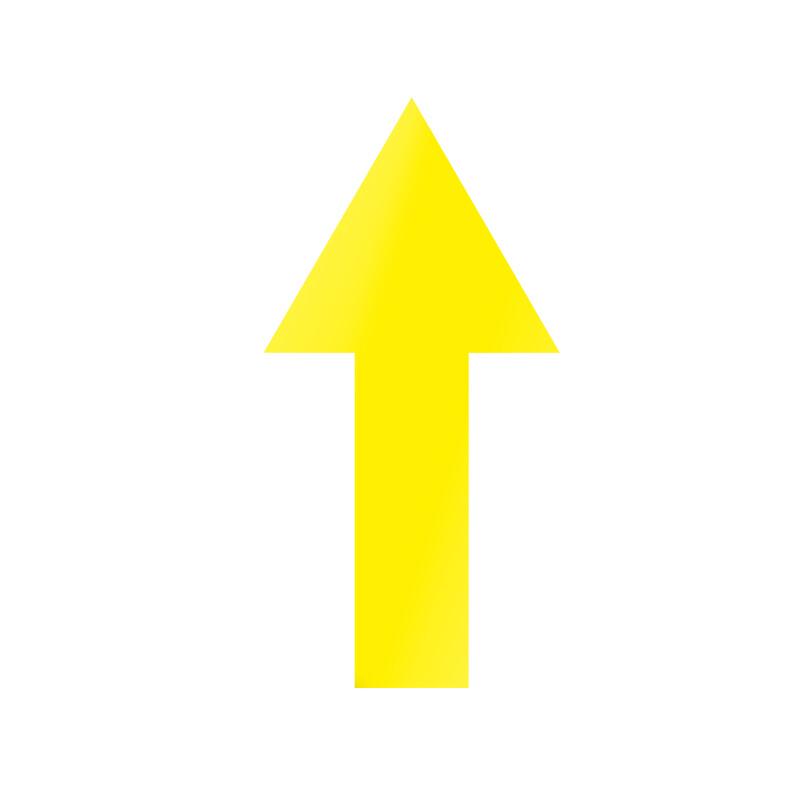 Guanfeng Arrow Direction PVC Floor Sticker 10x20cm