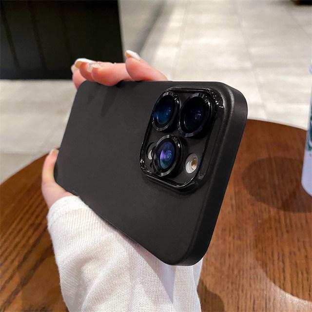 

Защитный чехол для объектива камеры, ультратонкий чехол для телефона Iphone 14 Pro Max 13 12 11 Pro Max 14 Plus, противоударный матовый мягкий чехол из ТПУ For iPhone 13