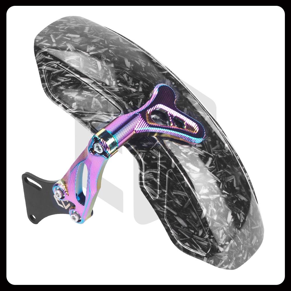Motorcycle Rear Fender For SYM Husky ADV 125 150 200 /ADX 125 /ADXTG 150 /NAGA 155 Extended Mudguard with Aluminum Alloy Bracket
