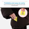Unisex Silicone Shoe Protector Thick Non Slip Rain Boot Cover Foldable Galoshes for Rain Snow and Fishing Hiking