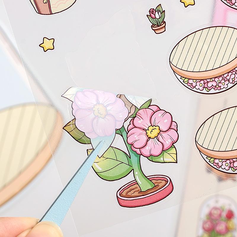 Yuezhen Dreamland 3D Cartoon Landscape Stickers for Kids