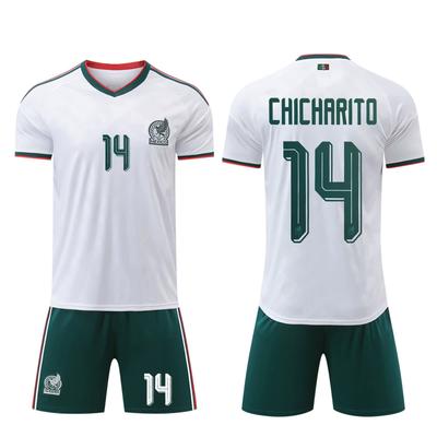 2026 Mexico Football Jerseys White #14