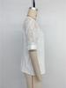 2025 European and American Casual Lace Short-Sleeved Pullover Shirt